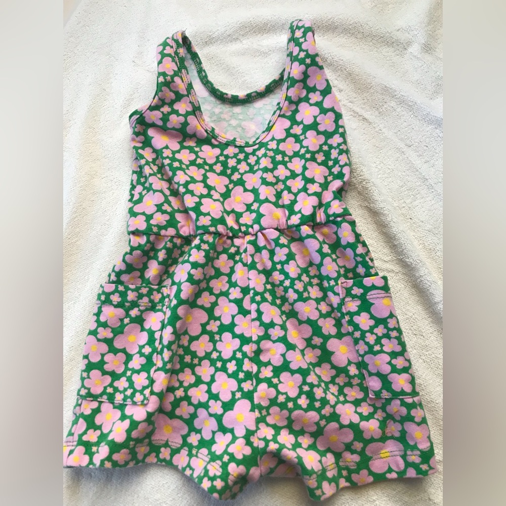 Alice and Ames Tank Shortie Jumpsuit in candy floral